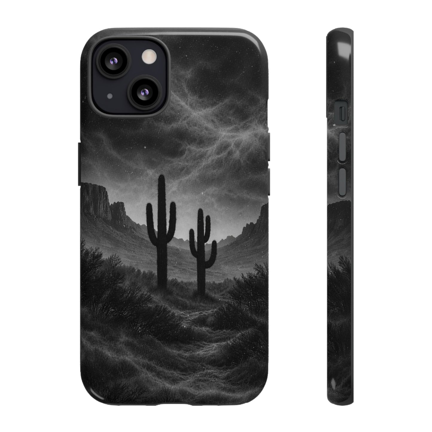 Western Noir Cacti Tough Case