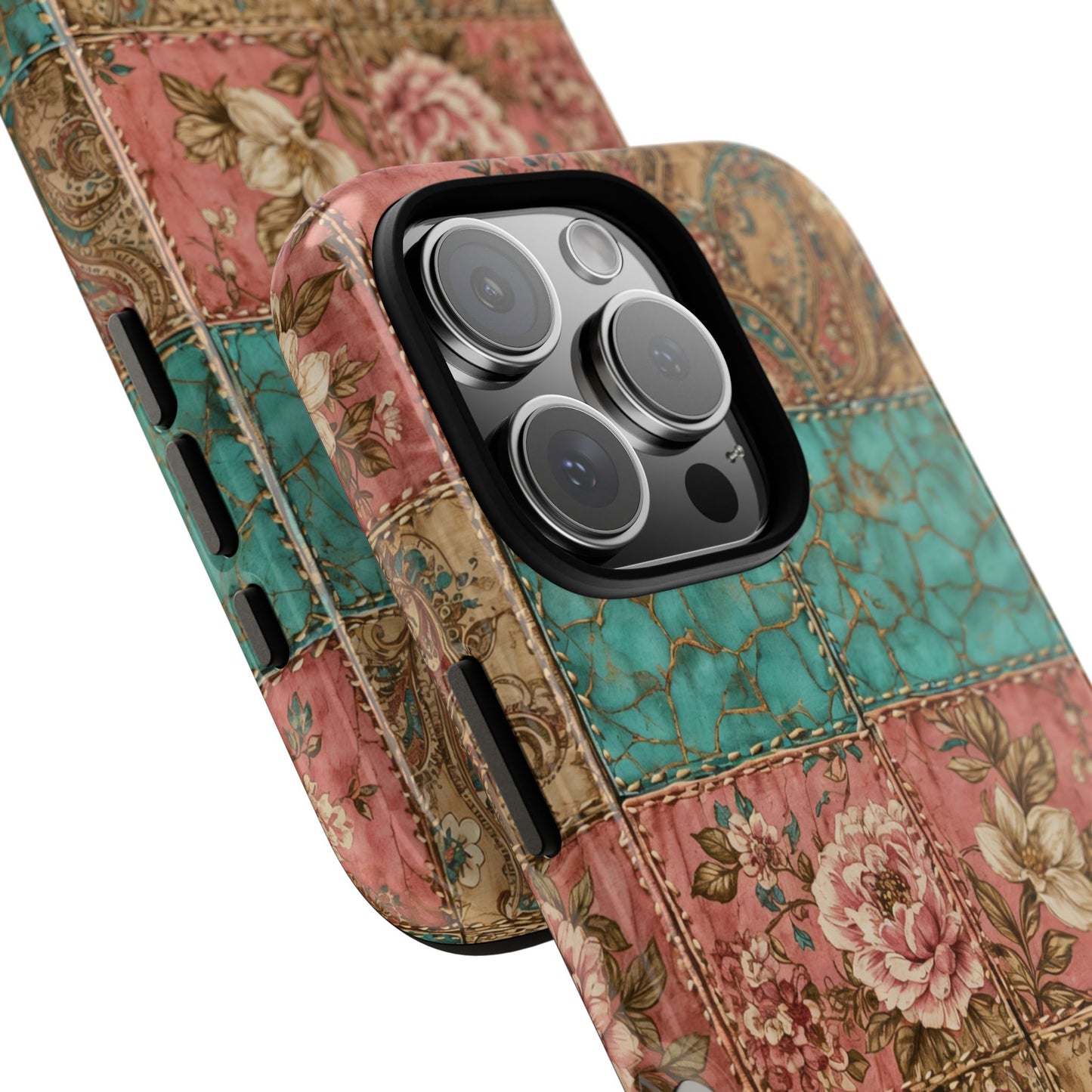 Turquoise Paisley Tough Case