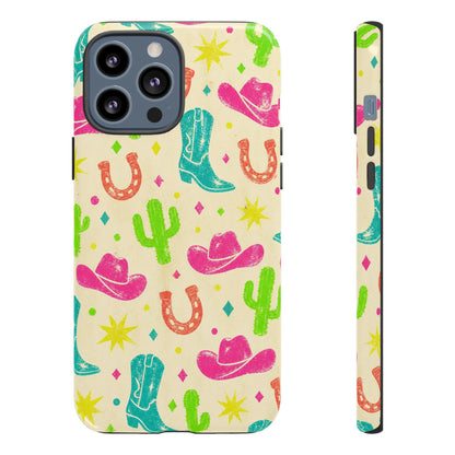 Neon Stamp Tough Case