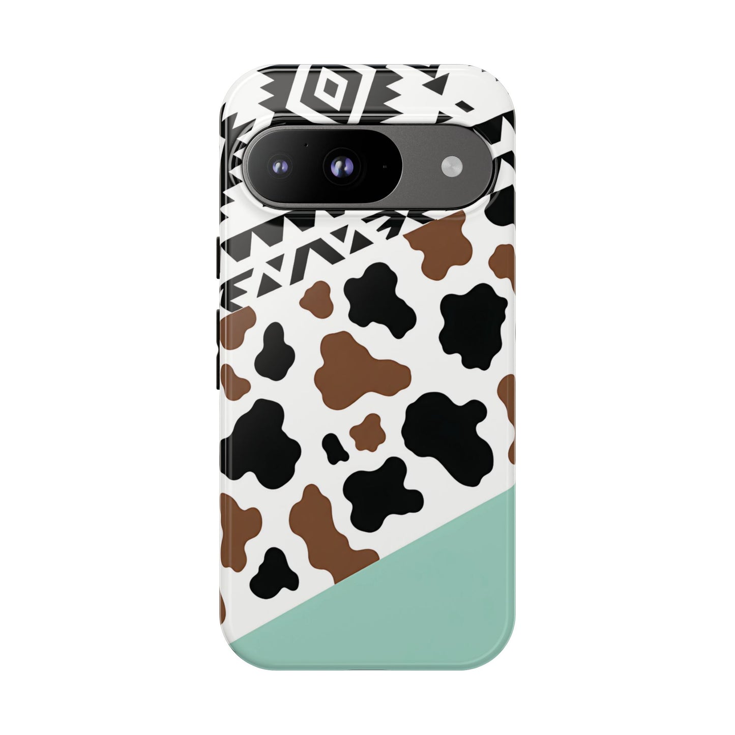 Mint Aztec Cowhide Tough Case