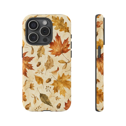 Golden Leaves Tough Case