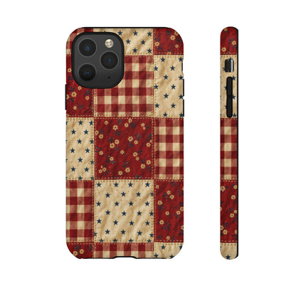 Gingham Stars Tough Case