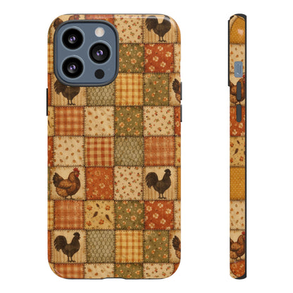 Chickens Patchwork Tough Case