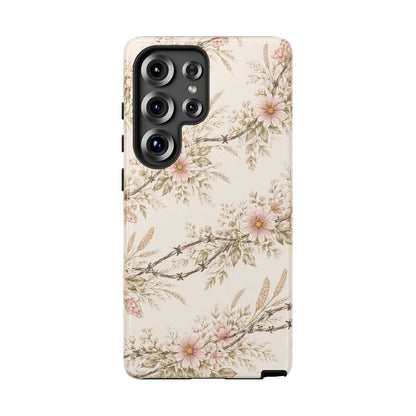 Floral Barbed Wire Tough Case