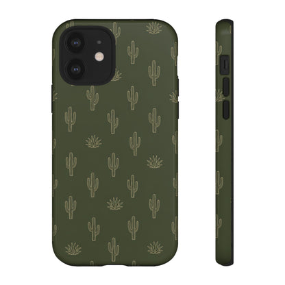 Green Cactus Tough Case