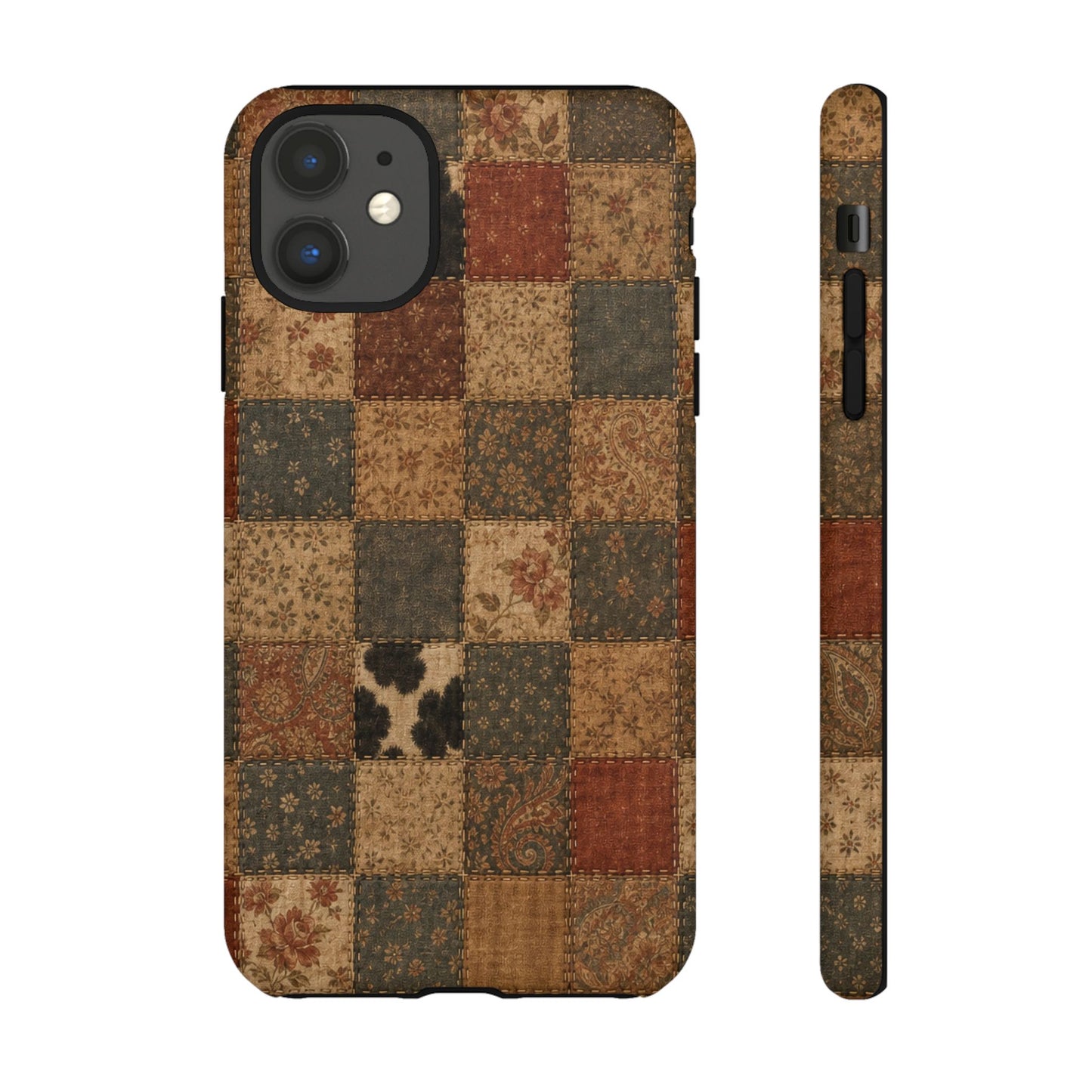 Rustic Patchwork Tough Case