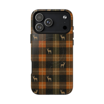Buck Plaid Magnetic Case
