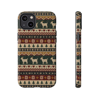 Fair Isle Goats Tough Case