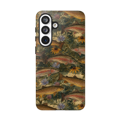 Floral Trout Tough Case