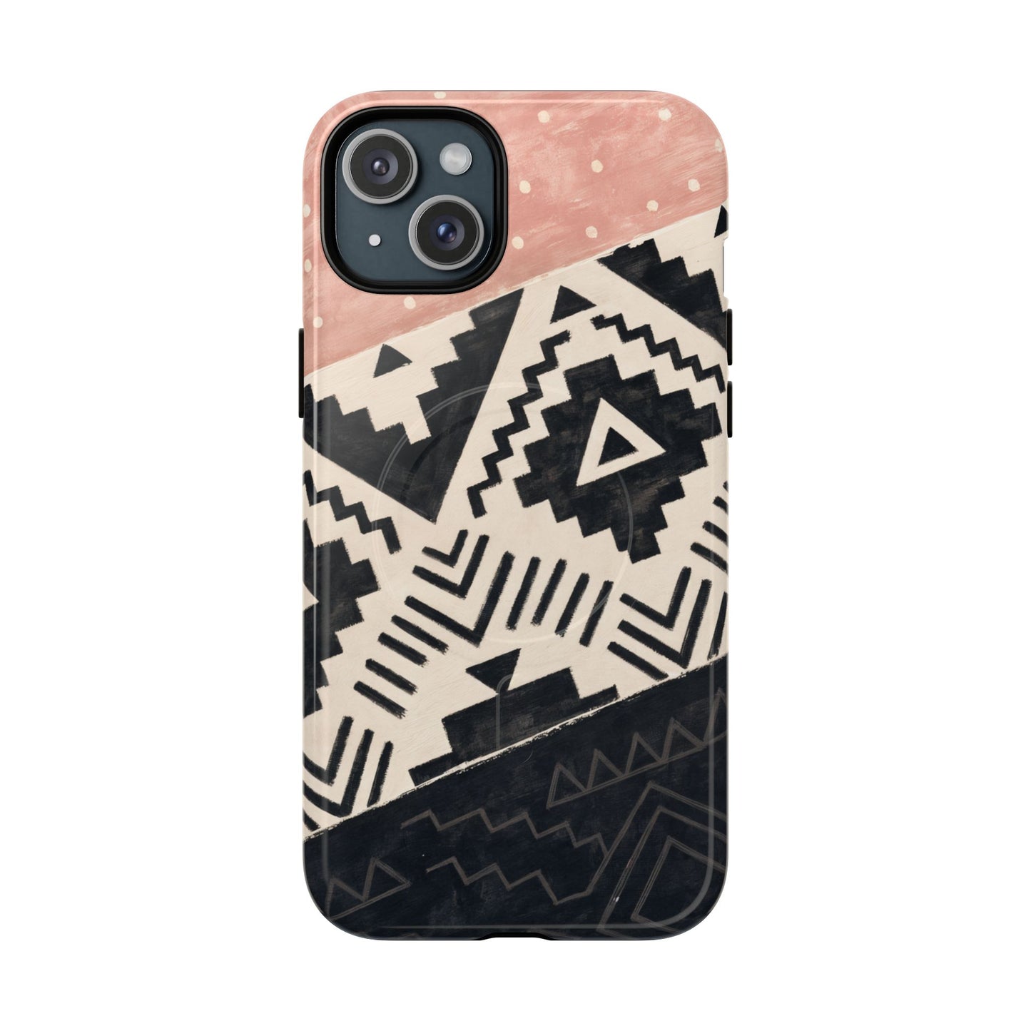 Blush Aztec Magnetic Case