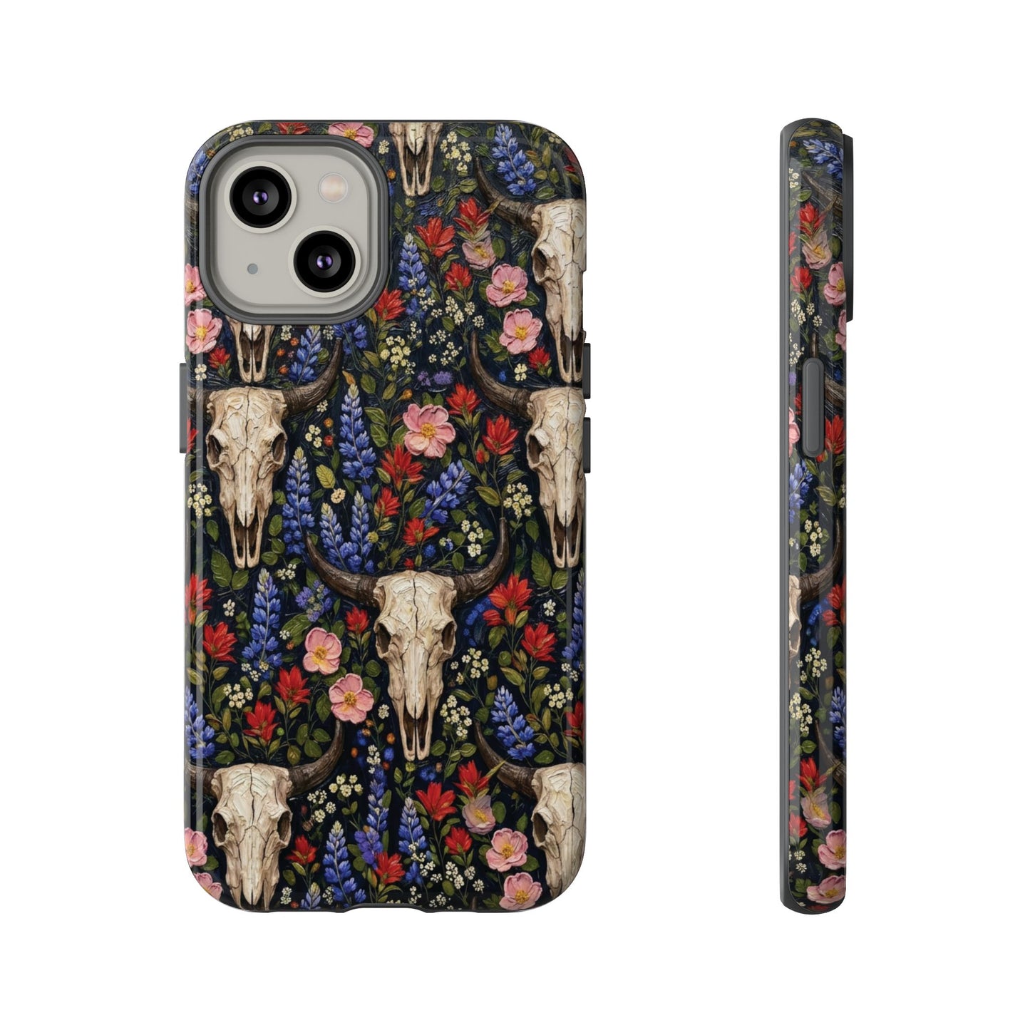 Floral Skull Tough Case