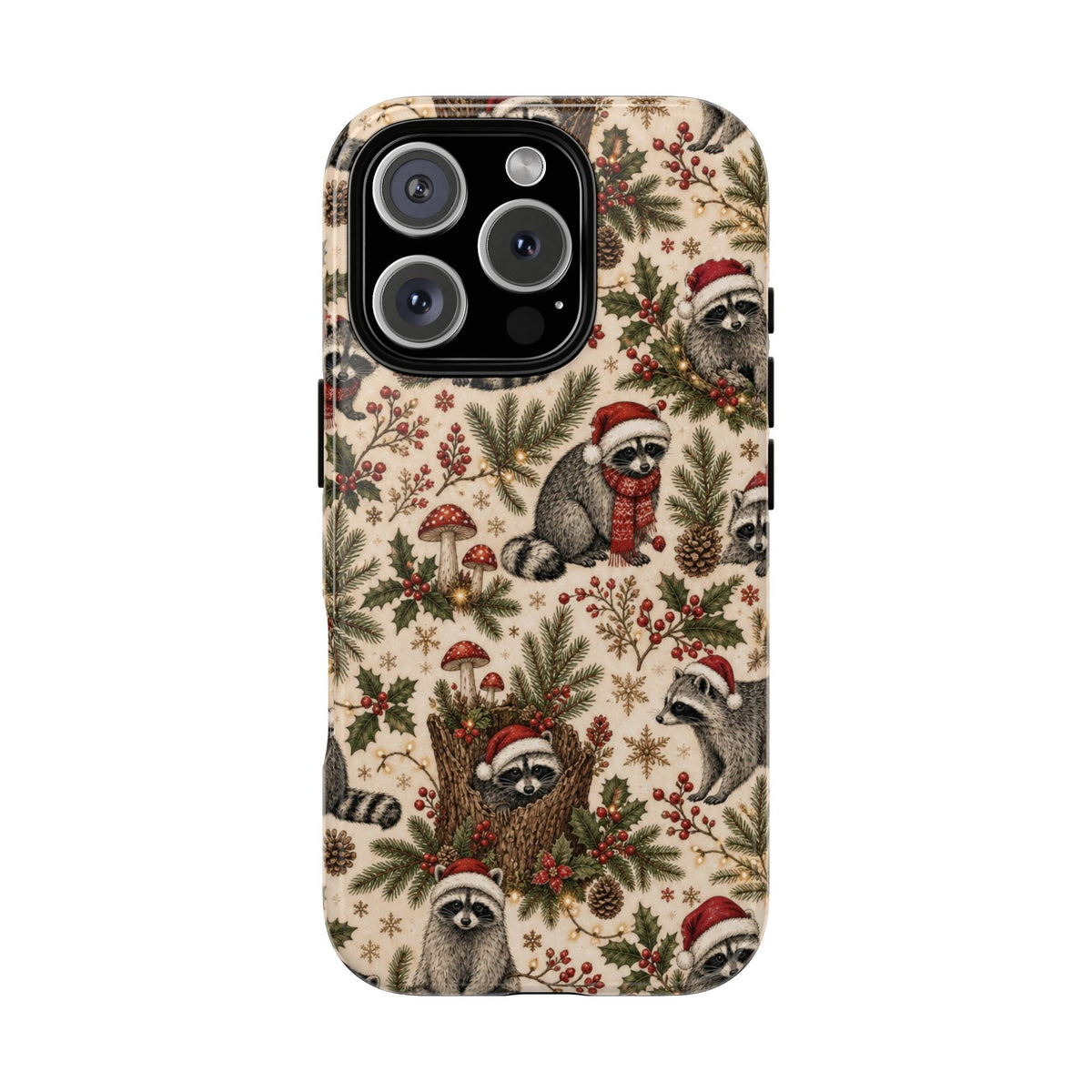 Raccoon Hollow Christmas Tough Case
