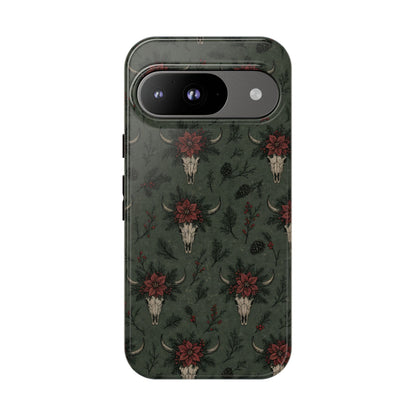 Inked Christmas Skull Tough Case