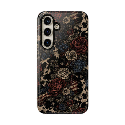 USA Cowhide Bloom Tough Case