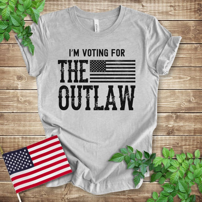 I'm Voting for the Outlaw T-shirt