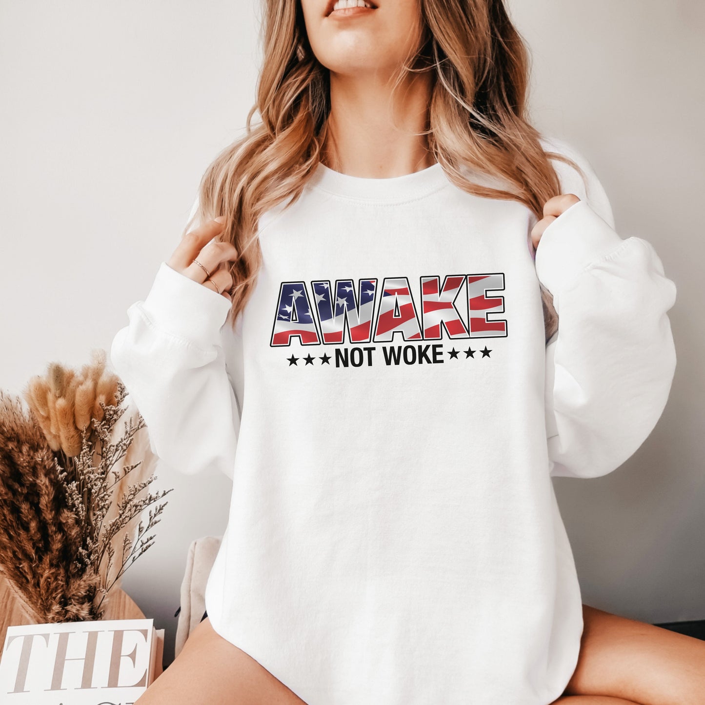 Awake Not Woke Sweatshirt