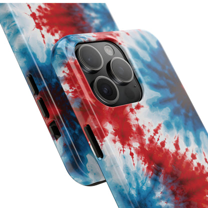 Patriotic Tie-dye Phone Case