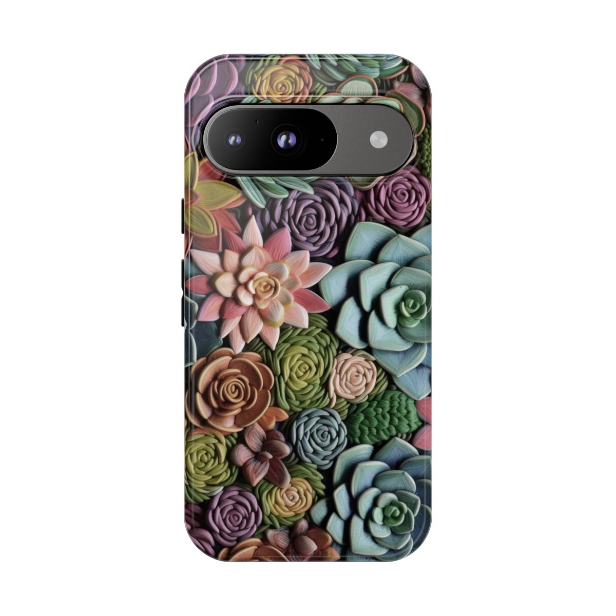 3d Succulent Flower Tough Case
