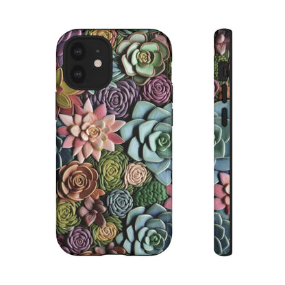 3d Succulent Flower Tough Case
