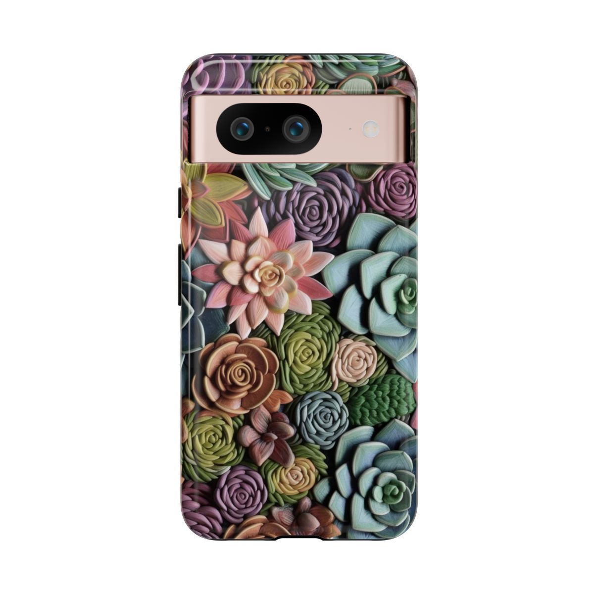 3d Succulent Flower Tough Case