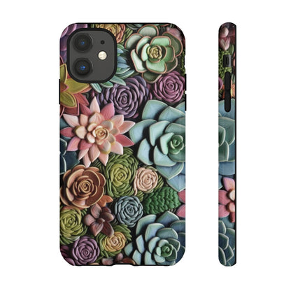 3d Succulent Flower Tough Case