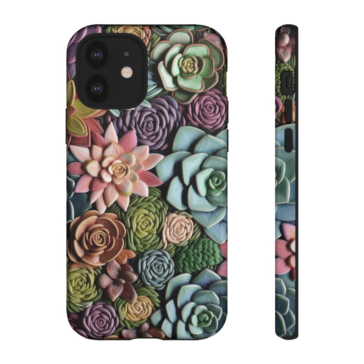 3d Succulent Flower Tough Case