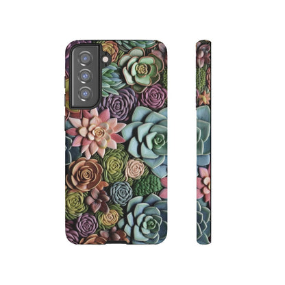 3d Succulent Flower Tough Case