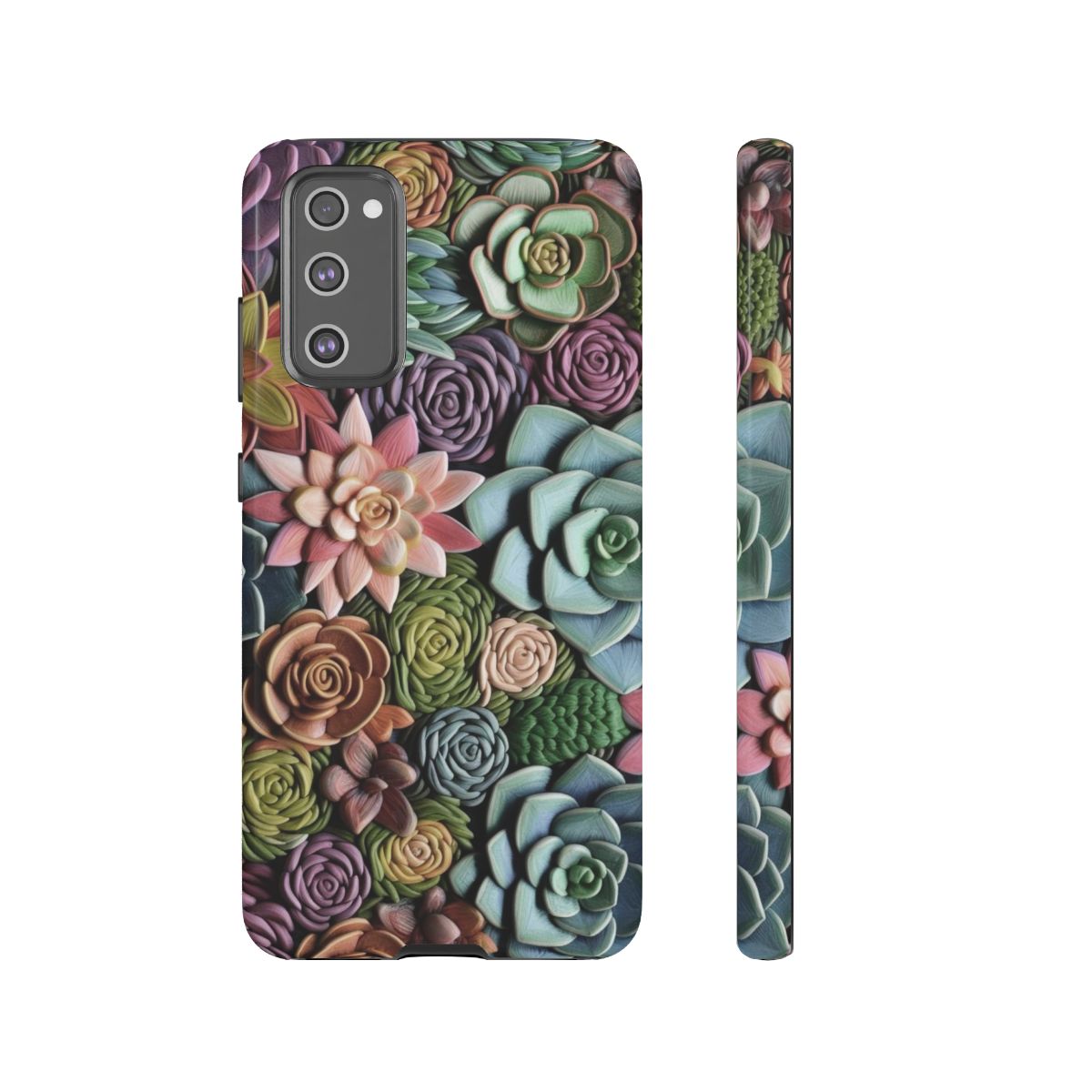 3d Succulent Flower Tough Case