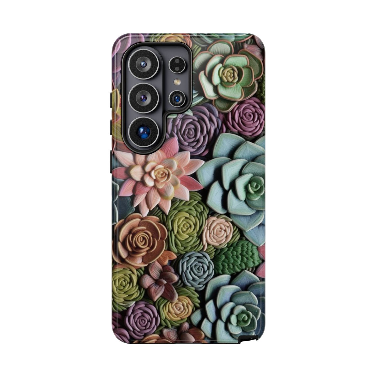 3d Succulent Flower Tough Case