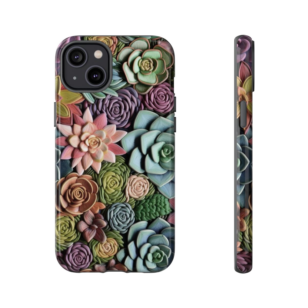 3d Succulent Flower Tough Case