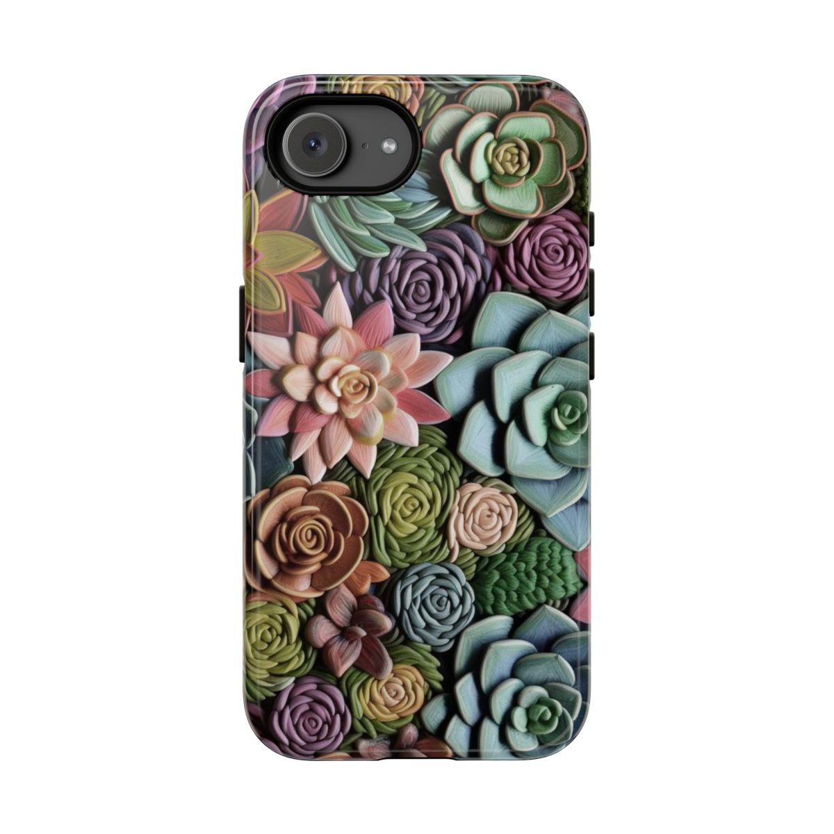 3d Succulent Flower Tough Case - iPhone 16e