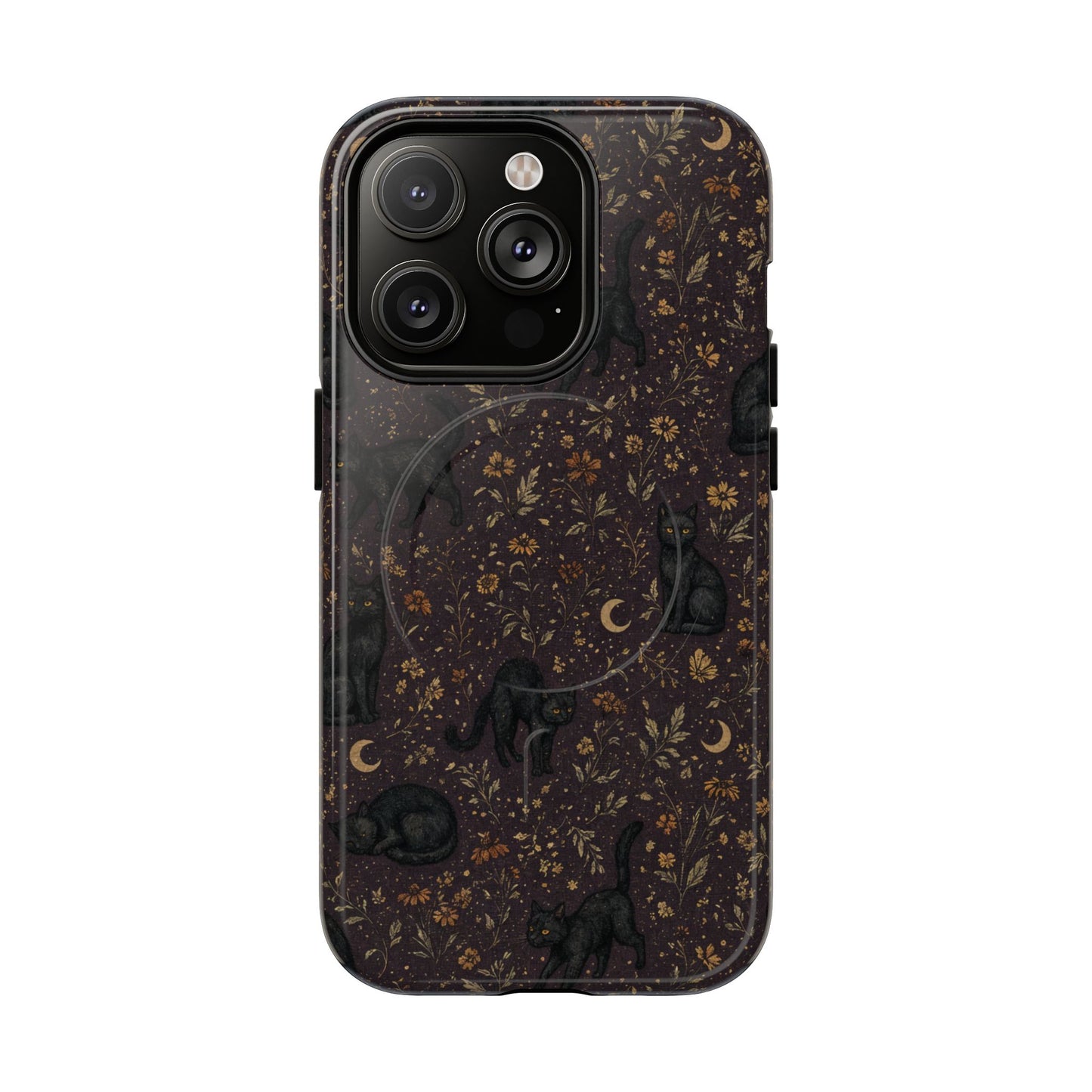 Prairie Black Cats Magnetic Case