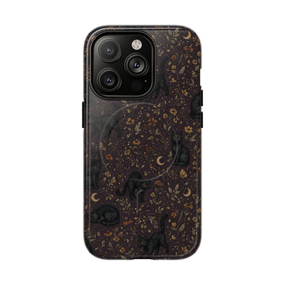 Prairie Black Cats Magnetic Case
