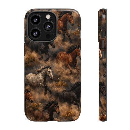 Running Horses Tough Case