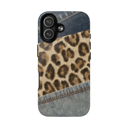 Leopard Stitch Magnetic Case