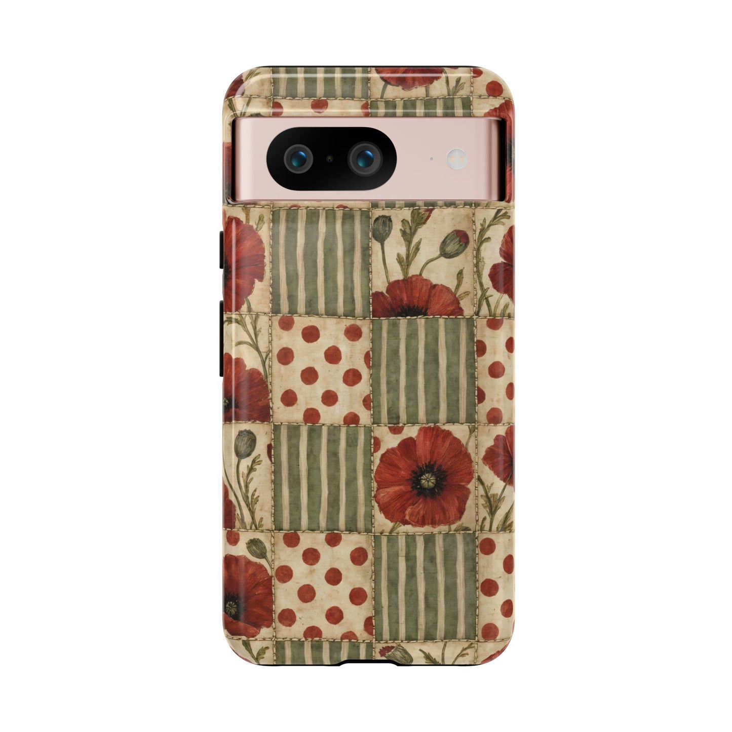 Poppy Patchwork Tough Case