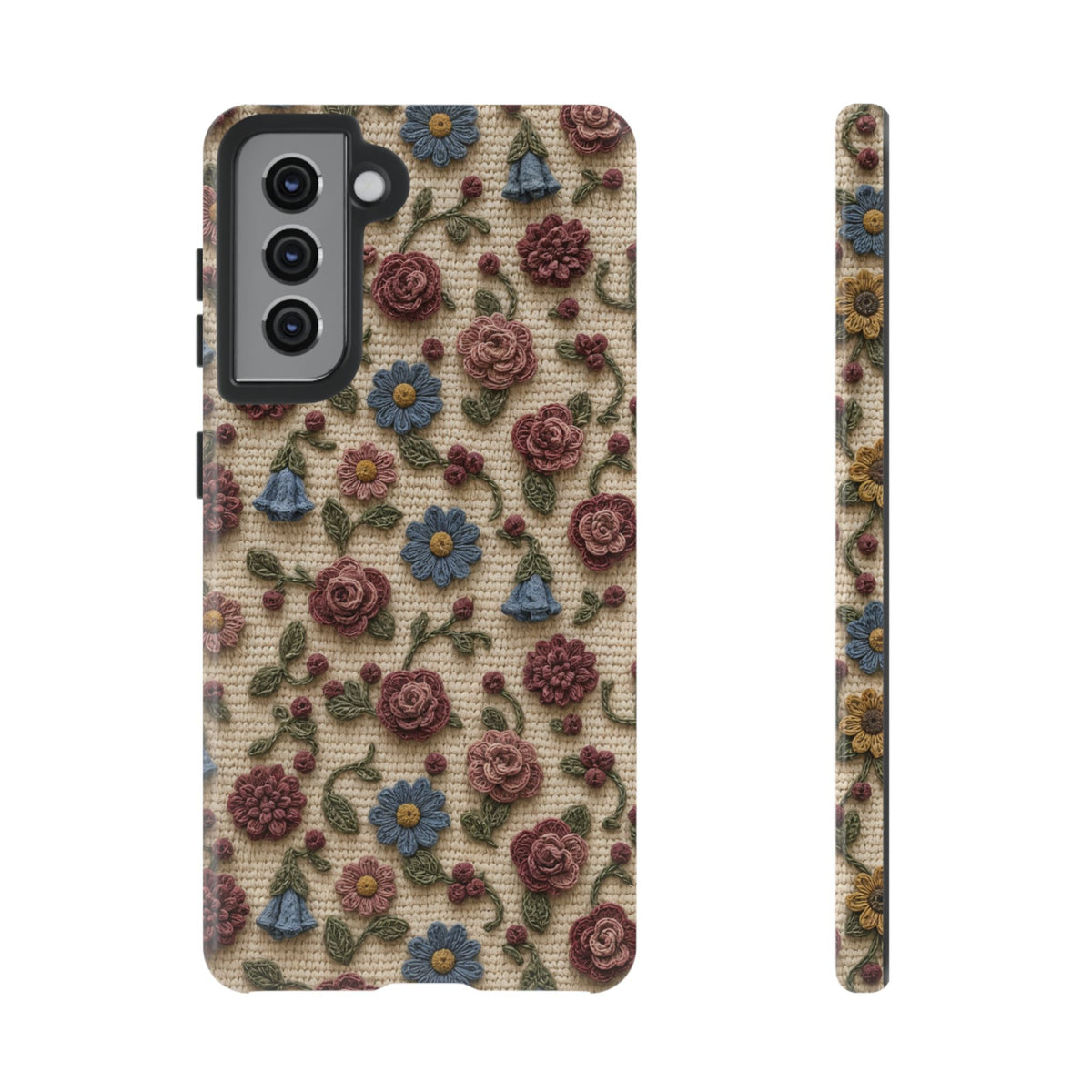 Crochet Flower Garden Tough Case