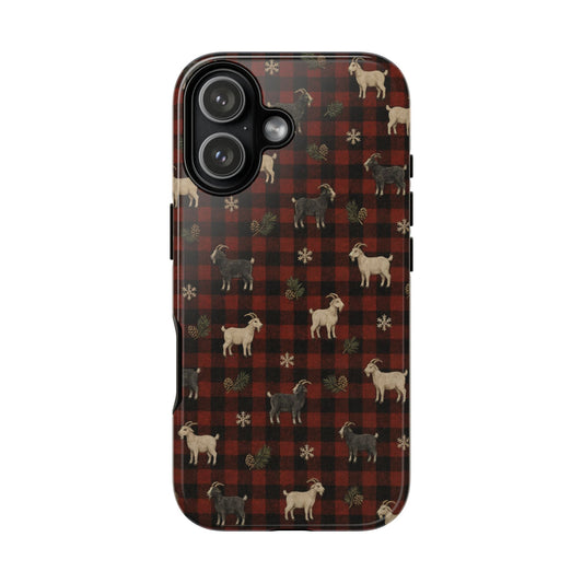 Buffalo Check Goats Tough Case