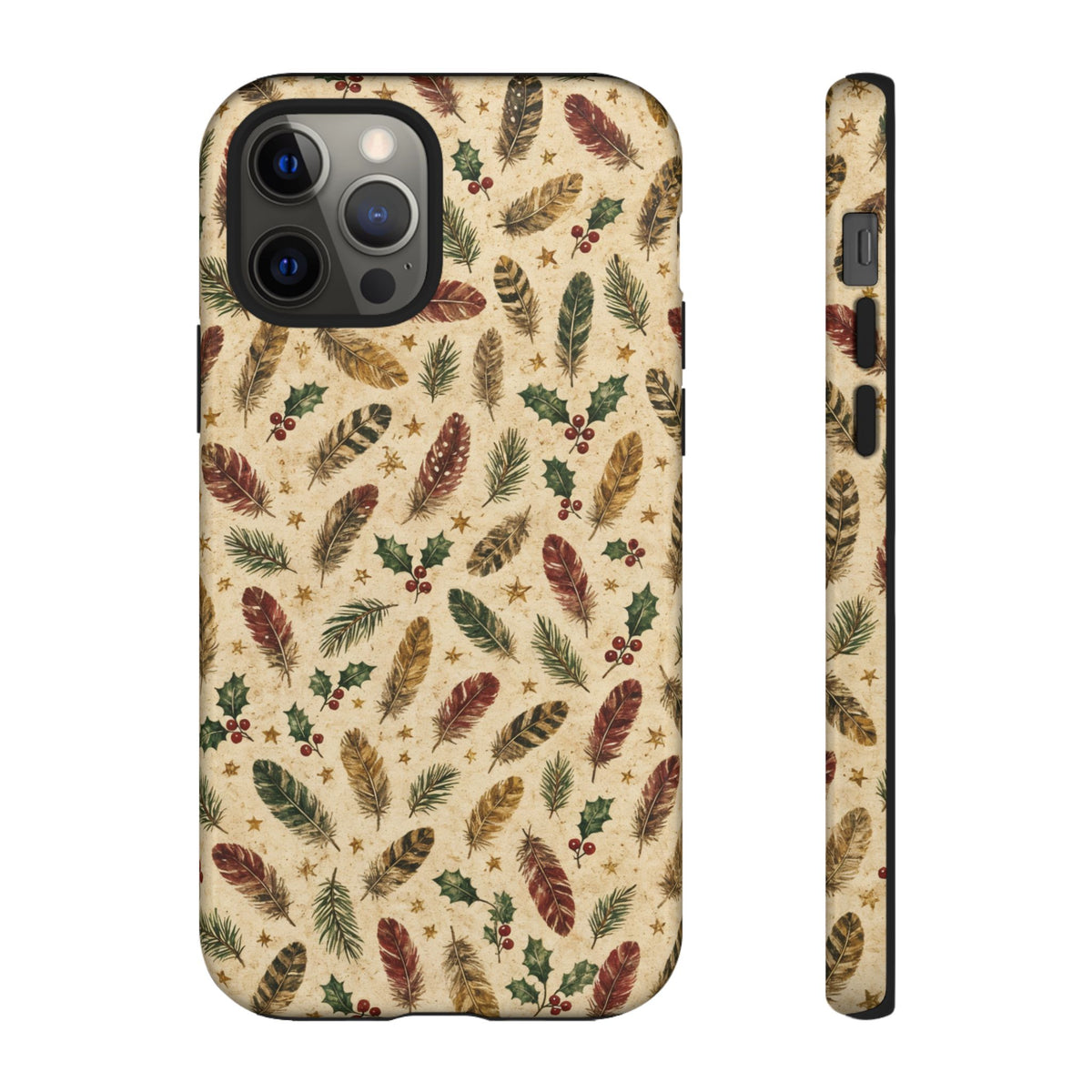 Christmas Feathers Tough Case