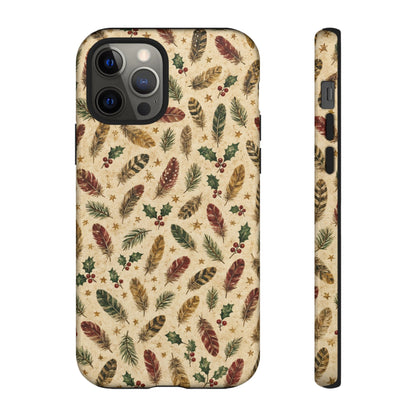 Christmas Feathers Tough Case