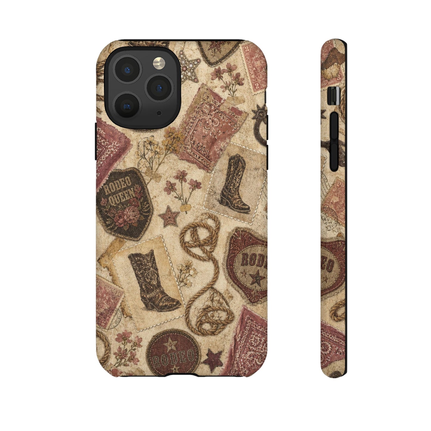 Cowgirl Collage Tough Case