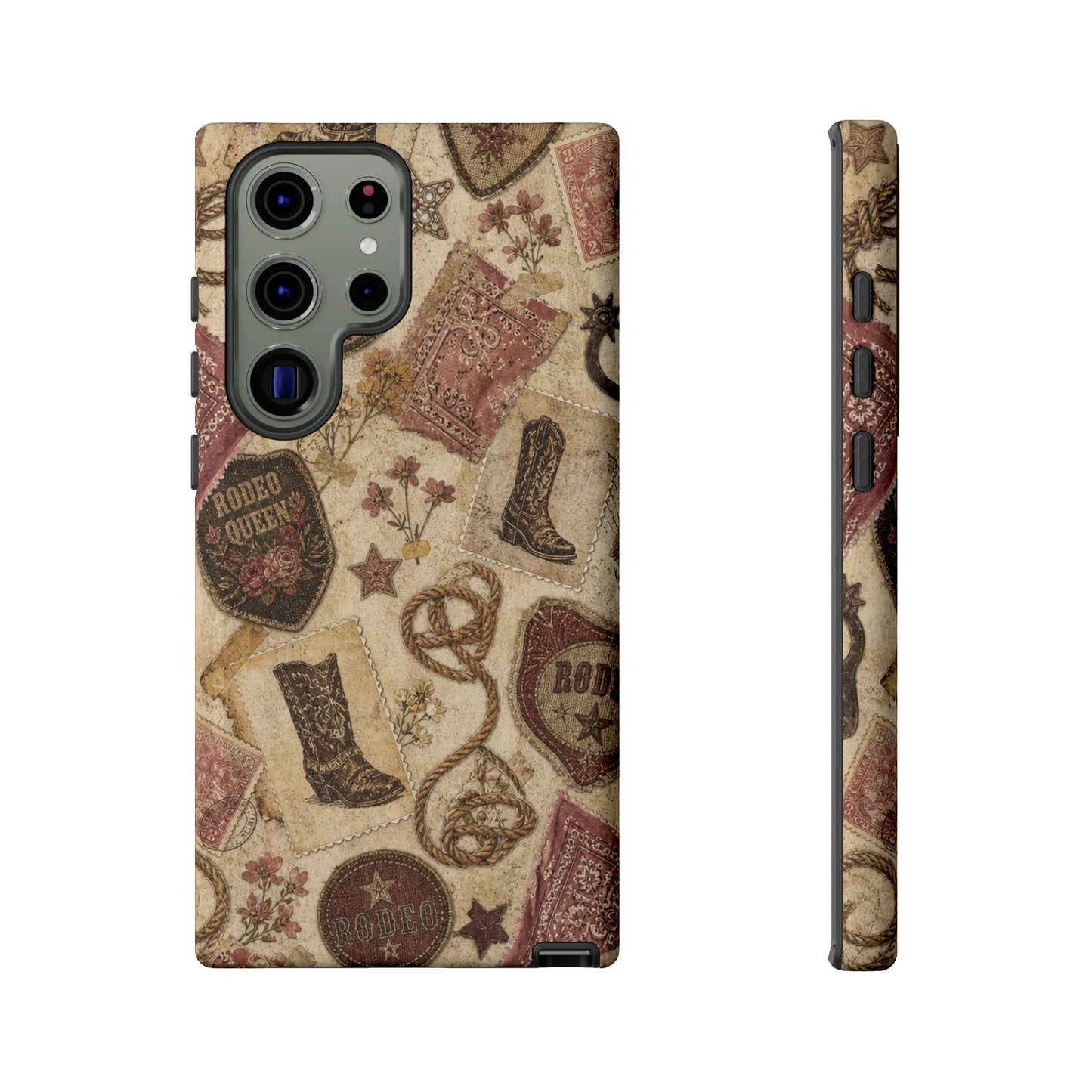 Cowgirl Collage Tough Case