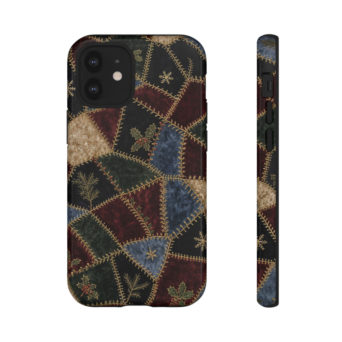 Winter Crazy Quilt Tough Case