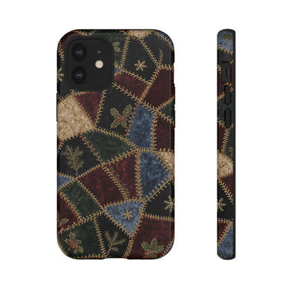 Winter Crazy Quilt Tough Case