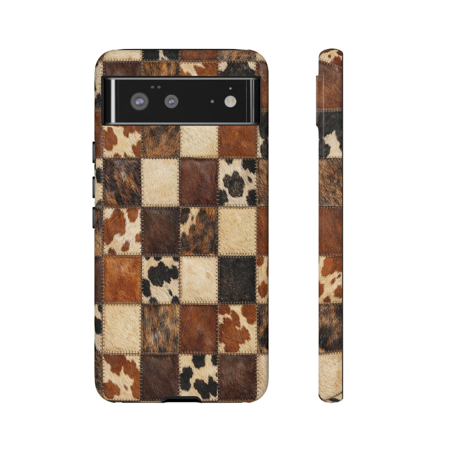 Cowhide Quilt Tough Case