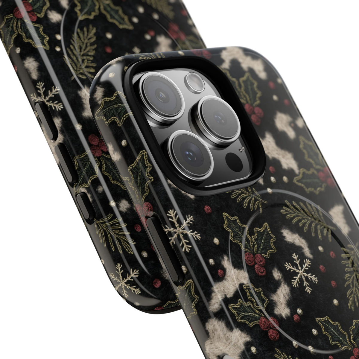 Cowhide Holly Magnetic Case