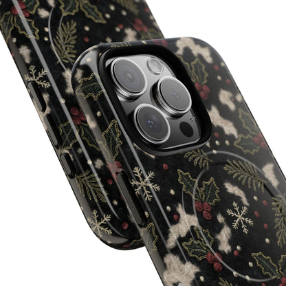 Cowhide Holly Magnetic Case