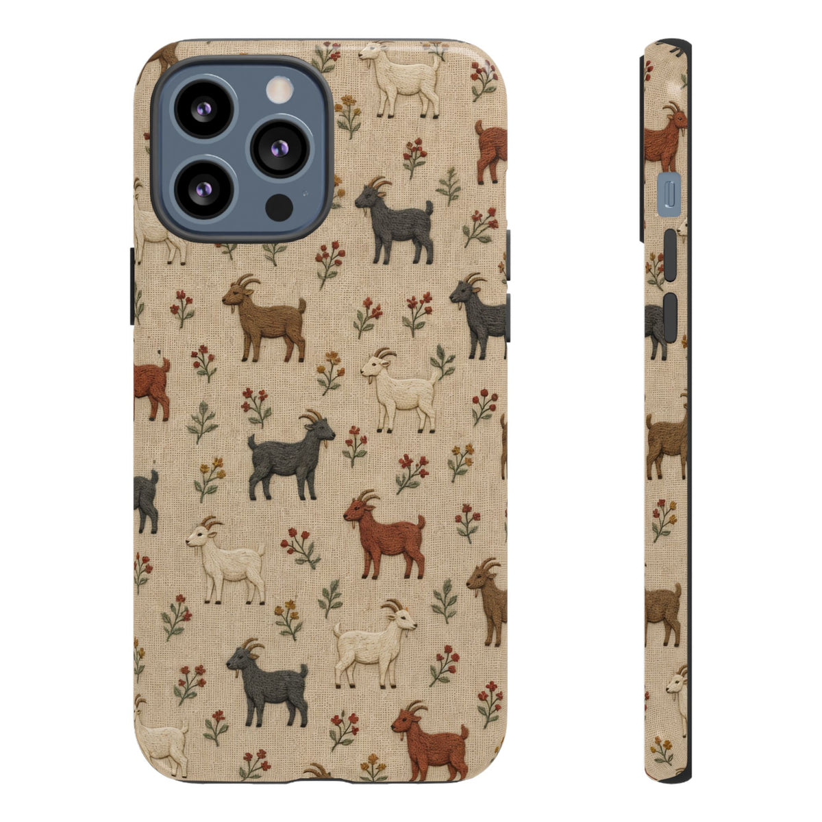 Stitched Goats Tough Case
