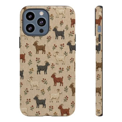 Stitched Goats Tough Case