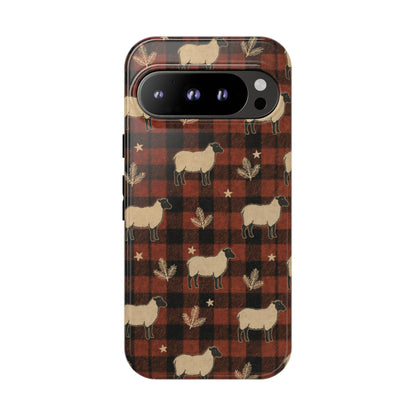 Plaid Sheep Tough Case